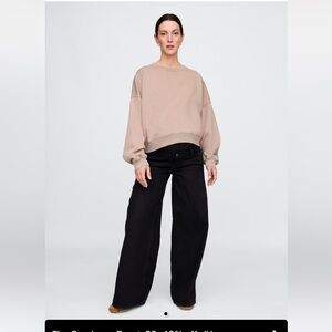 GAP Wide Leg Jeans in Black